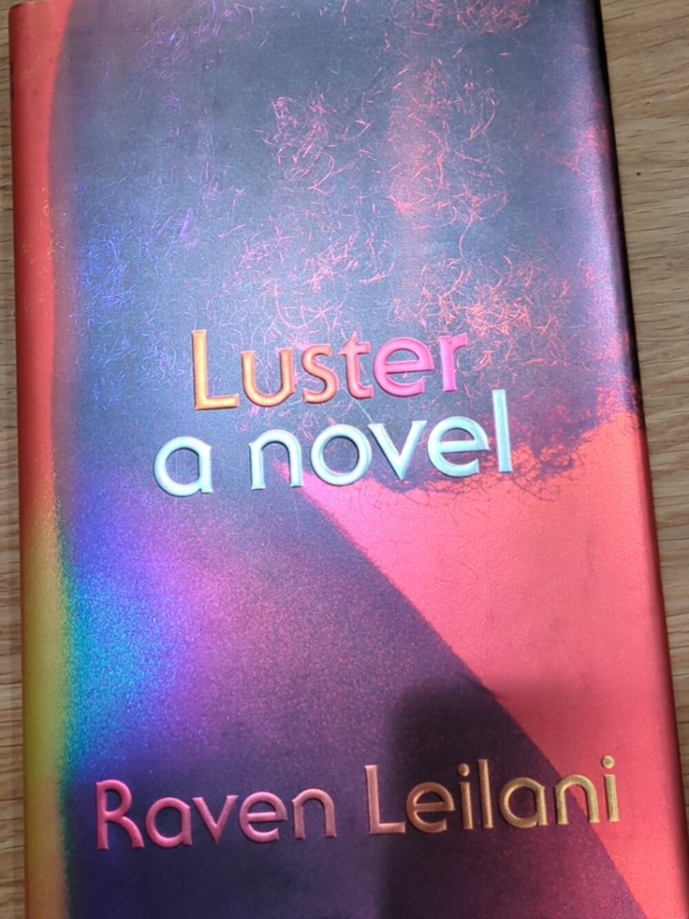 Luster: A Novel by Raven Leilani Fiction (2020, Hardcover) Paperback Book